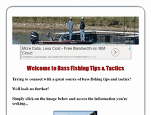 Tablet Screenshot of bassfishingtips-tactics.com